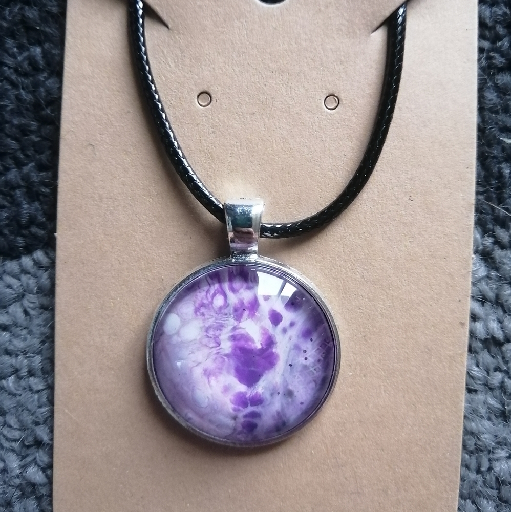 ✨ Acrylic Pour Necklace ✨